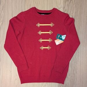 Gymboree Red Nutcracker Sweater